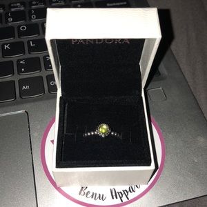 Pandora birthstone ring